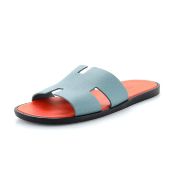 Hermes Men's Izmir Slide Sandals Leather