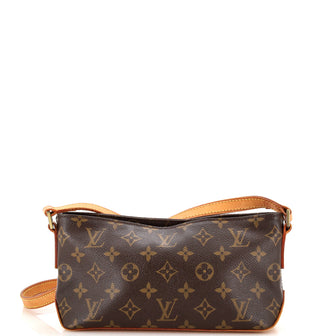 Louis Vuitton Trotteur Handbag Monogram Canvas