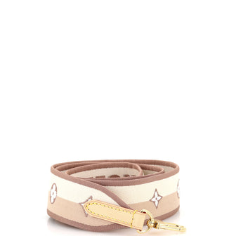 Louis Vuitton Logo Shoulder Strap Jacquard Wide
