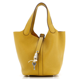 Hermes Picotin Lock Bag Clemence PM