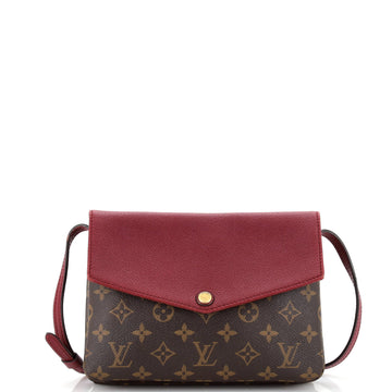 Louis Vuitton Twice Handbag Monogram Canvas