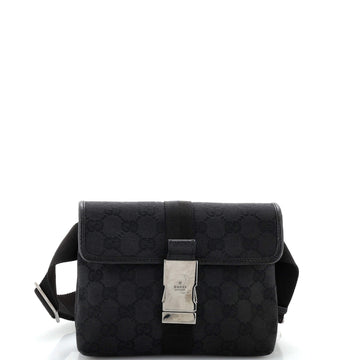 Gucci Buckle Belt Bag GG Canvas Mini