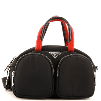 Prada Cargo Bowler Bag Nylon