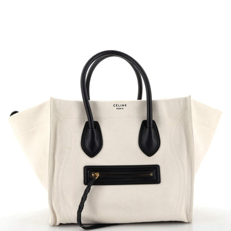 Celine Phantom Bag Canvas Medium