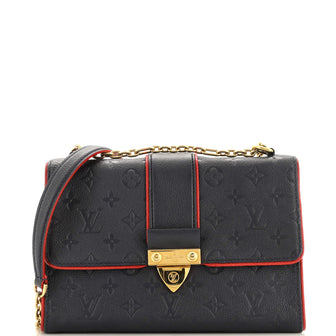 Louis Vuitton Saint Sulpice Handbag Monogram Empreinte Leather PM
