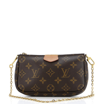 Louis Vuitton Multi Pochette Accessoires Pouch Monogram Canvas Small