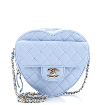 Chanel CC in Love Heart Bag Quilted Lambskin