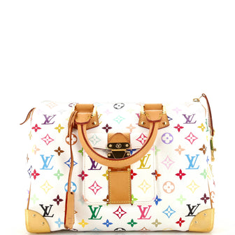Louis Vuitton Speedy Handbag Monogram Multicolor 30