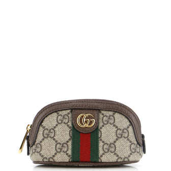 Gucci Ophidia Key Pouch GG Coated Canvas