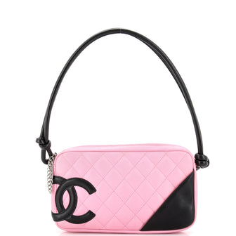 Chanel Cambon Pochette Quilted Leather