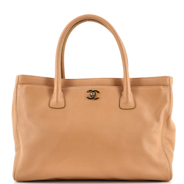 Chanel Cerf Executive Tote Leather Medium