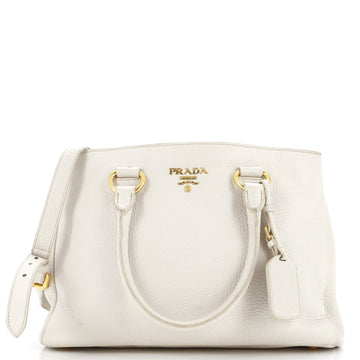 Prada Convertible Shopper Tote Vitello Daino Large