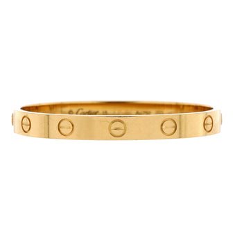 Cartier Love Bracelet 18K Yellow Gold