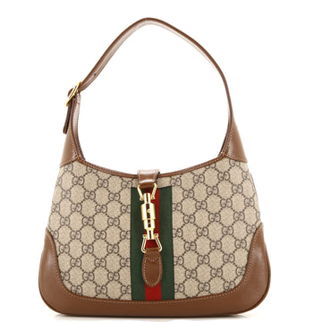Gucci Jackie 1961 Hobo GG Coated Canvas Small