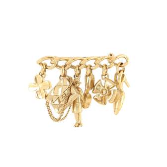 Chanel Lucky Charms Brooch Metal