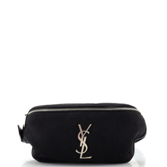 Saint Laurent Classic Monogram Belt Bag Canvas