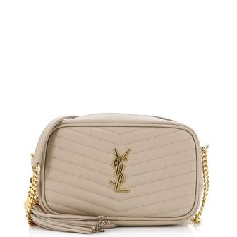 Saint Laurent Lou Camera Bag Matelasse Chevron Leather Mini