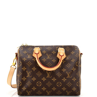 Louis Vuitton Speedy Bandouliere Bag Monogram Canvas 25