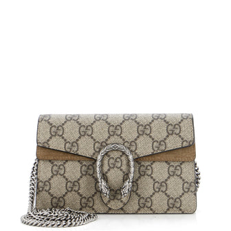 Gucci Dionysus Bag GG Coated Canvas Super Mini