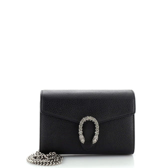 Gucci Dionysus Chain Wallet Leather with Embellished Detail Small