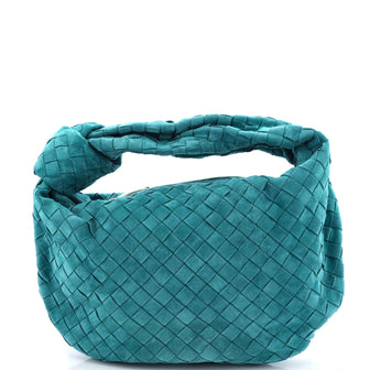 Bottega Veneta BV Jodie Hobo Intrecciato Suede Teen