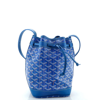 Goyard Petit Flot Bucket Bag Coated Canvas PM