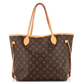 Louis Vuitton Neverfull NM Tote Monogram Canvas MM