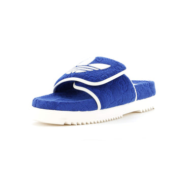 Gucci x Adidas Men's Platform Slide Sandals Terry Cloth