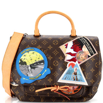 Louis Vuitton Cindy Sherman Camera Messenger Bag Patch Embellished Monogram Canvas