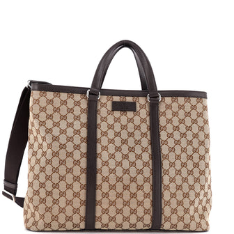 Gucci Joy Convertible Tote GG Canvas Large