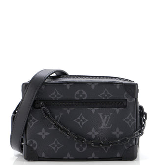 Louis Vuitton Soft Trunk Bag Monogram Eclipse Canvas Mini