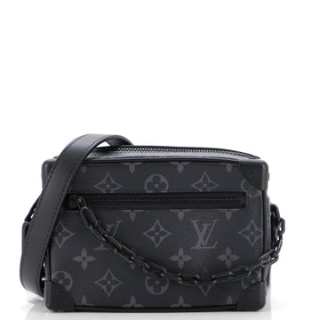 Louis Vuitton Soft Trunk Bag Monogram Eclipse Canvas Mini