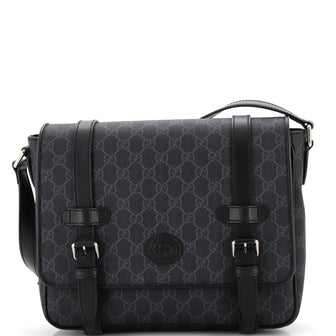 Gucci GG Messenger Bag GG Coated Canvas Medium