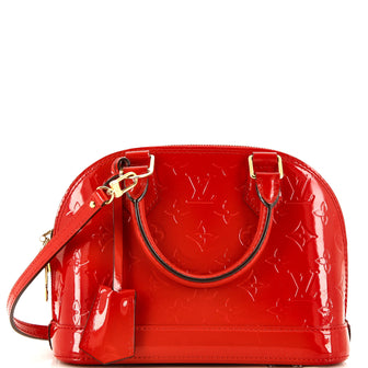 Louis Vuitton Alma Handbag Monogram Vernis BB