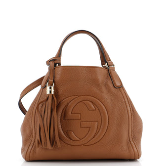 Gucci Soho Convertible Shoulder Bag Leather Small