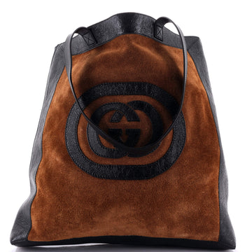 Gucci Ophidia Soft Open Tote Suede Large