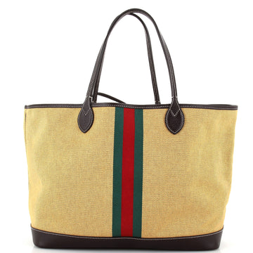 Gucci Ophidia Open Shopping Tote Canvas Large