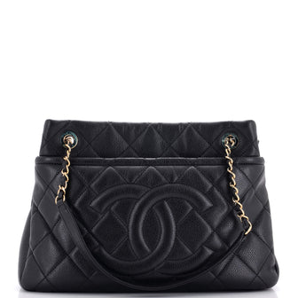 Chanel Timeless CC Soft Tote Quilted Caviar Medium