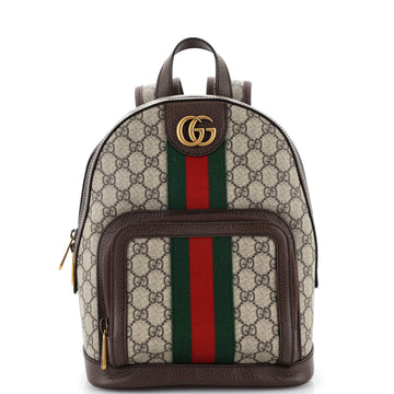 Gucci Ophidia Backpack GG Coated Canvas Small