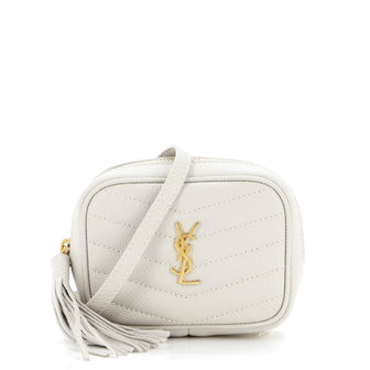 Saint Laurent Lou Camera Bag Matelasse Chevron Leather Baby