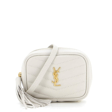 Saint Laurent Lou Camera Bag Matelasse Chevron Leather Baby