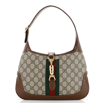 Gucci Jackie 1961 Hobo GG Coated Canvas Small