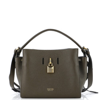 Tom Ford Padlock Top Handle Bag Leather Small