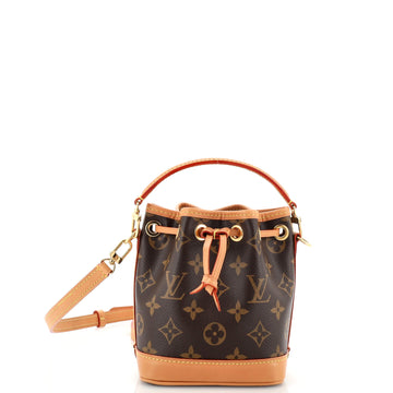 Louis Vuitton Noe NM Handbag Monogram Canvas Nano