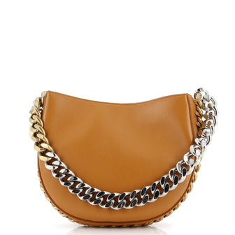 Stella McCartney Frayme Shoulder Bag Faux Leather Medium
