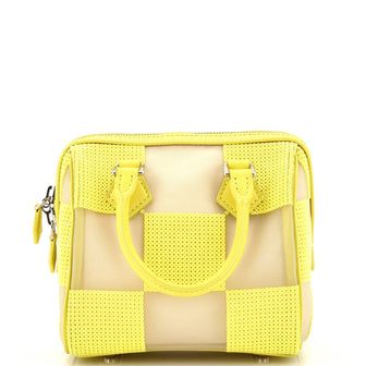 Louis Vuitton Speedy Cube Bag Damier Optic Mesh TPM