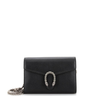 Gucci Dionysus Chain Wallet Leather with Embellished Detail Small