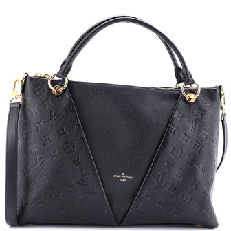 Louis Vuitton V Tote Monogram Empreinte Leather MM