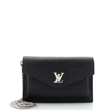 Louis Vuitton Mylockme Chain Pochette Leather