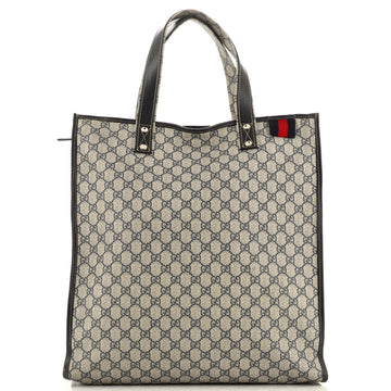 Gucci Web Loop Tote GG Coated Canvas Large